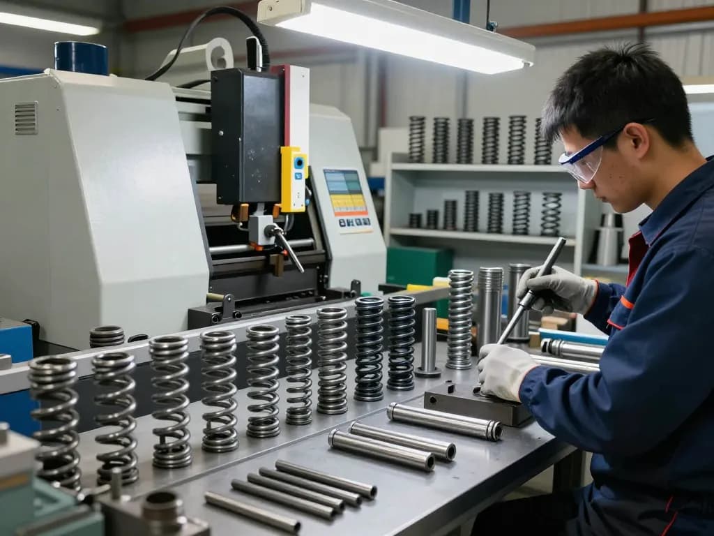 Creearea arcurilor la comandă într-un atelier industrial modern cu unelte de precizie expert.