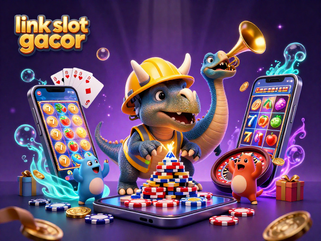 Experience winning thrills at link slot gacor with dynamic characters and vibrant casino elements.
