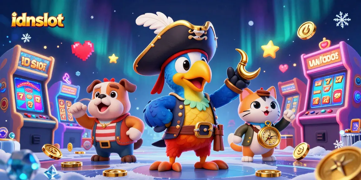 Engage in thrilling gameplay with idnslot's vibrant slot machines and dynamic characters.