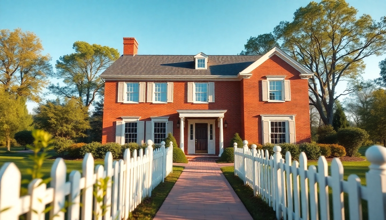 Explore the inviting colonial home build with its classic architecture and beautiful surroundings.