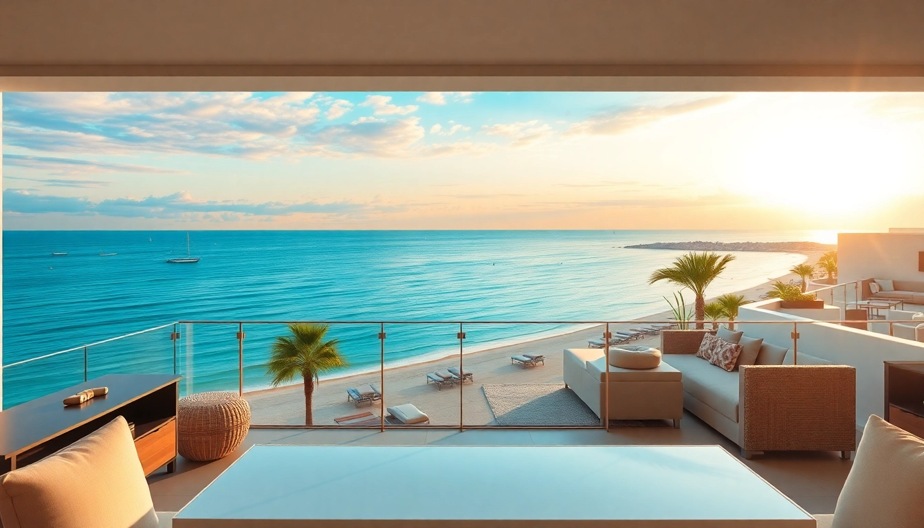Showcase apartment for sale in Alanya with beautiful sea views and modern design.