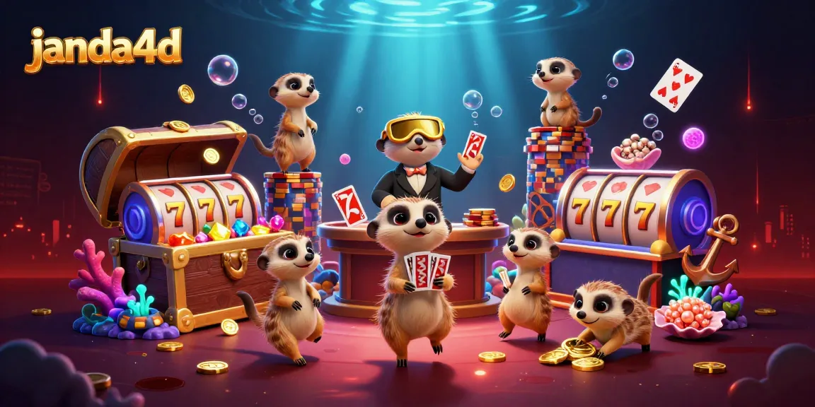 Meerkat beraksi di janda4d, situs togel terpercaya dengan kasino online disertai slot gacor dan chip