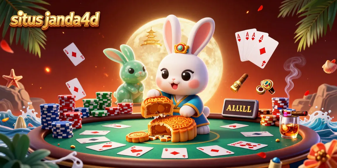 Situs janda4d menawarkan pengalaman menggoda dengan karakter rabbit, chip poker, dan permainan kasino berkualitas tinggi.