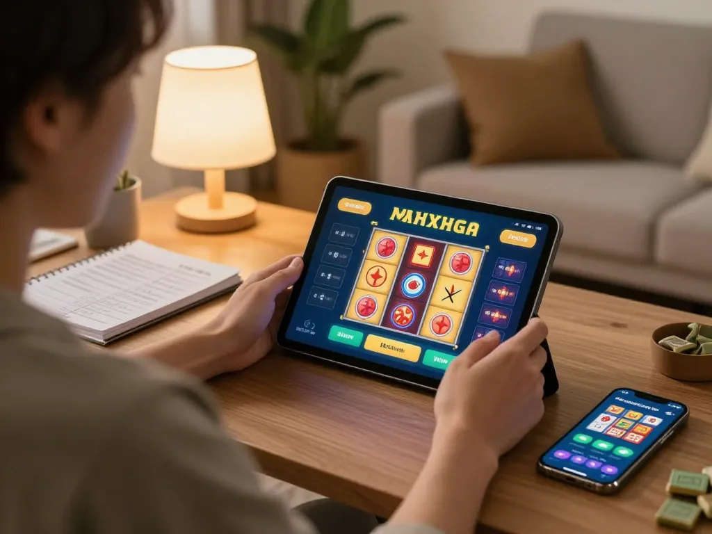 Place your bets on Slot Mahjong while enjoying a cozy home gaming moment
