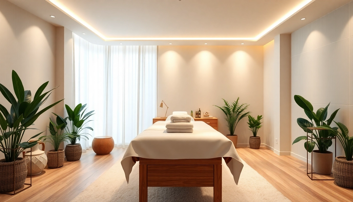 Explore a calming massage parlor interior, highlighting offerings from https://forumup.org/ with inviting ambiance.