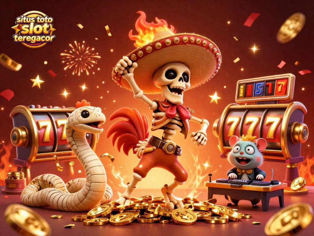 Engage in action-packed play at situs toto slot tergacor with a festive celebration of wins.