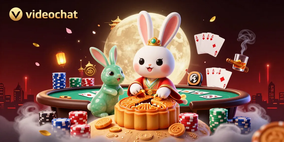 Engage in immersive videochat with dynamic characters and casino elements revealing a rich gambling experience.