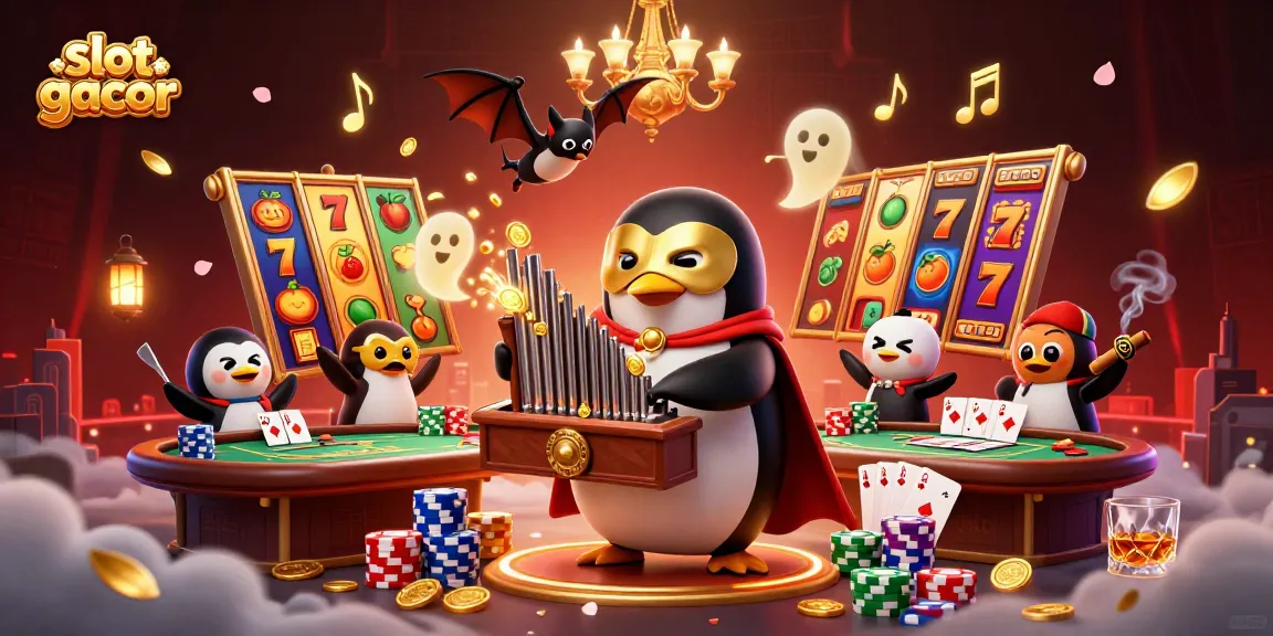 Spin to win big with slot gacor's exciting game features and vibrant symbols in a dazzling casino scene.
