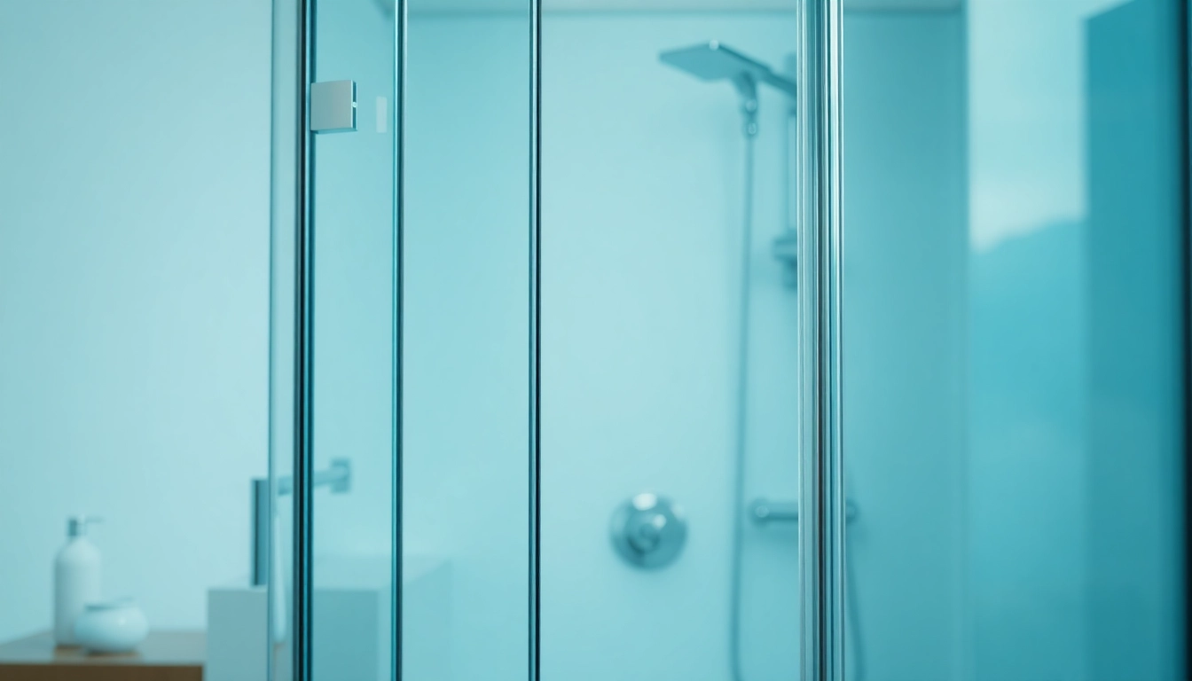 Besondere sonni Duschkabine in modernem Badezimmer mit eleganten Designelementen