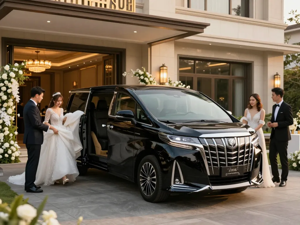 Trải nghiệm cho thuê xe Toyota Alphard với sự thanh lịch và sang trọng tại các sự kiện danh giá.