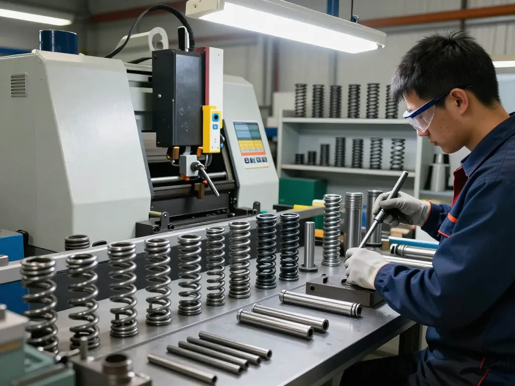 Creearea arcurilor la comandă într-un atelier industrial modern cu unelte de precizie expert.
