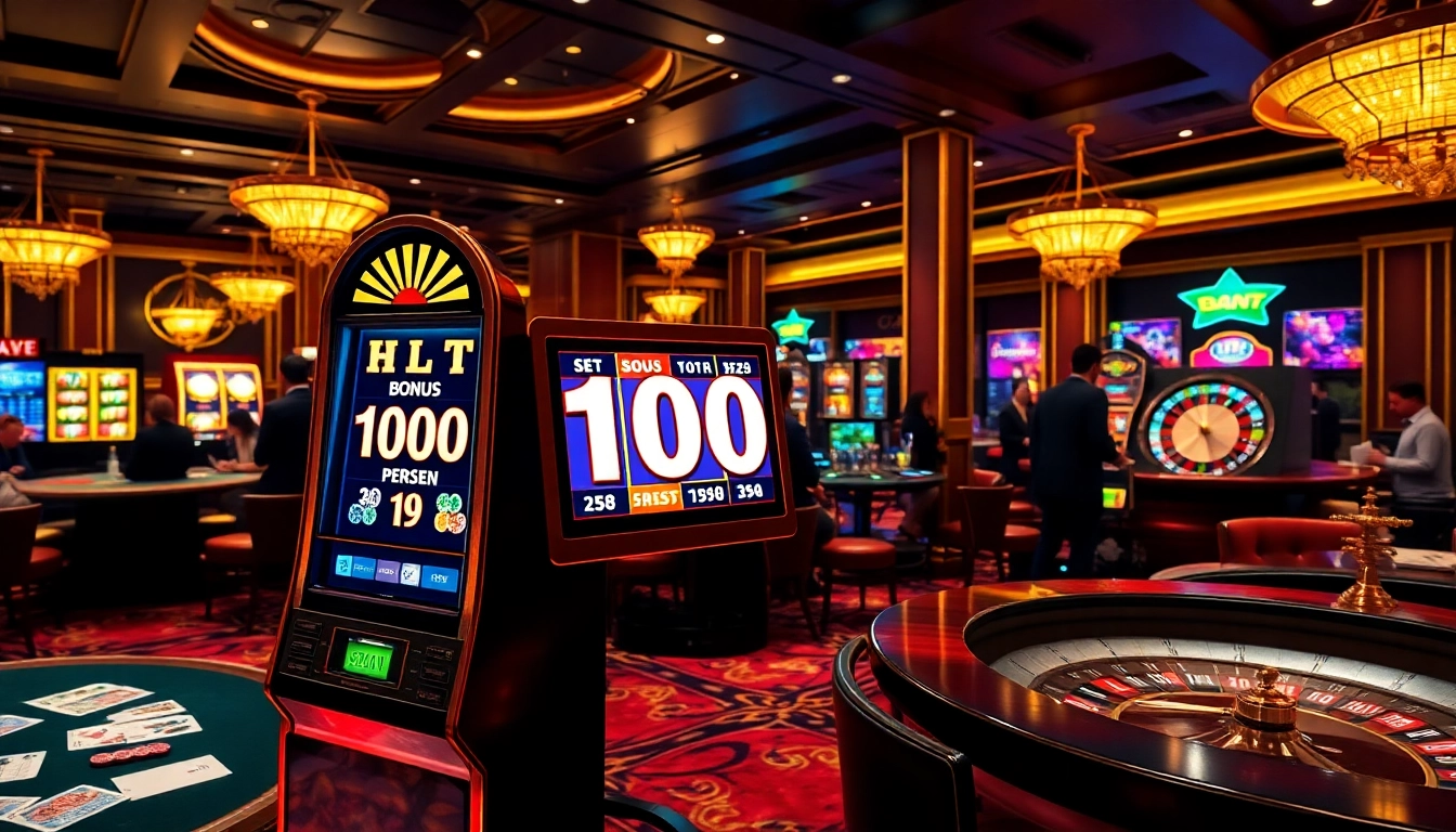 Rasakan sensasi menang dengan slot bonus 100 persen di meja kasino mewah.