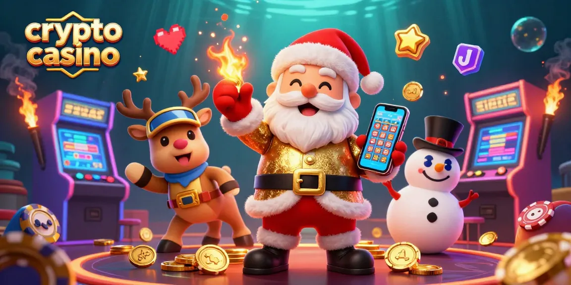 Gioca nel crypto casino e vinci con Babbo Natale e i suoi amici nel mondo delle slot.