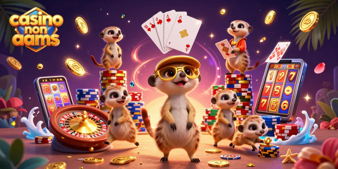 Giocatori nei casino non AAMS godendo un'esperienza vivace con cariche di gettoni e giochi di carte.