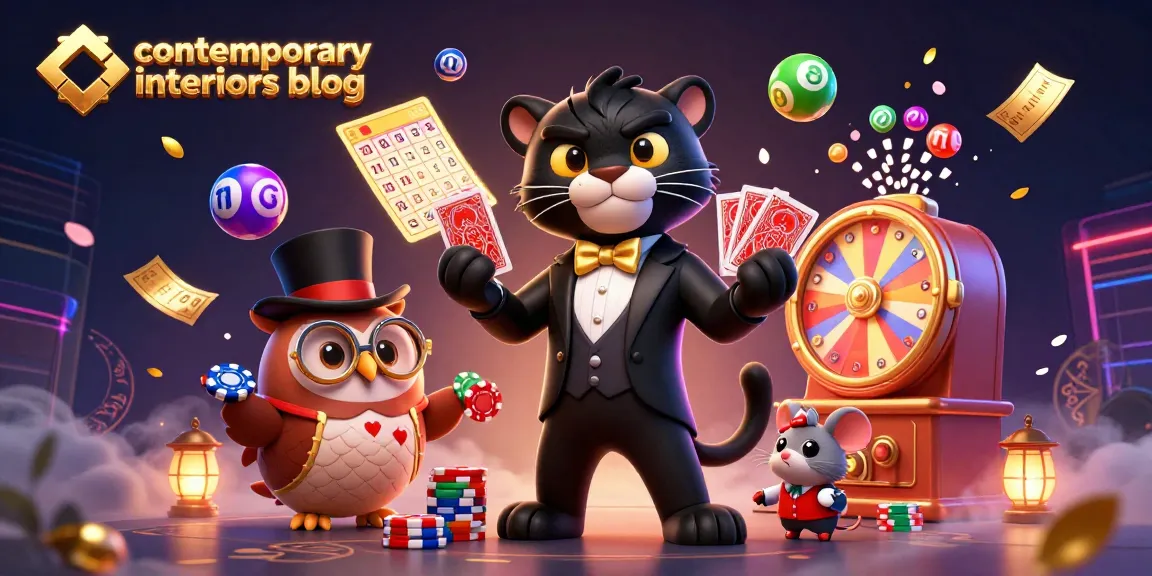 Engaging scene from contemporary interiors blog showcasing a stylish characters in a vibrant casino atmosphere.