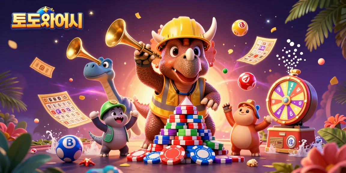 토토사이트에서 다양한 스포츠 베팅 요소가 어우러지는 화려한 장면
