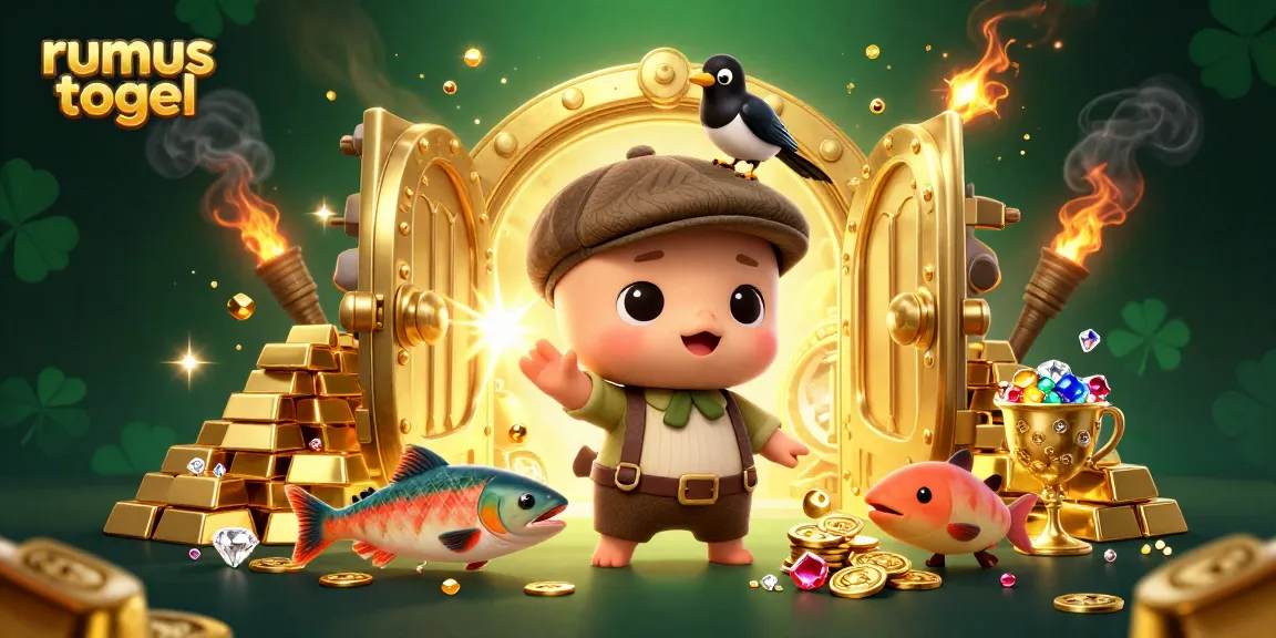 Join the excitement of rumus togel with vibrant characters and dazzling casino elements.