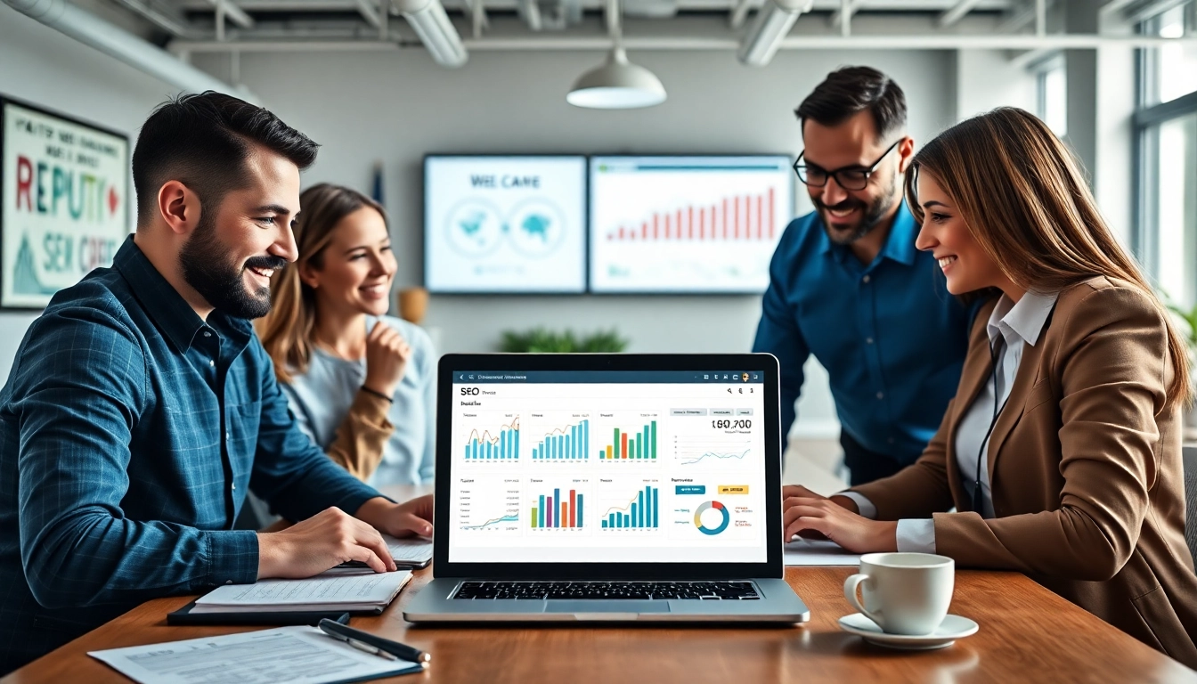 Professionelle suchmaschinenoptimierung im Teamwork mit digitalen Analysen und Strategien entwickeln
