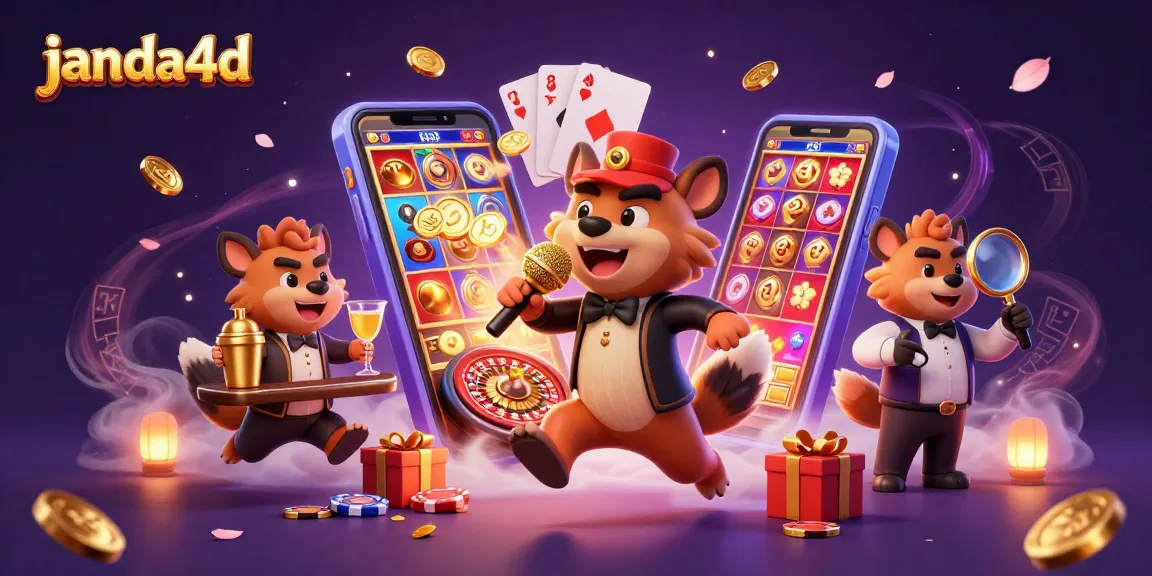 JANDA4D memamerkan hiburan kasino dengan hyena komedi dalam suasana slot yang meriah dan menguntungkan.