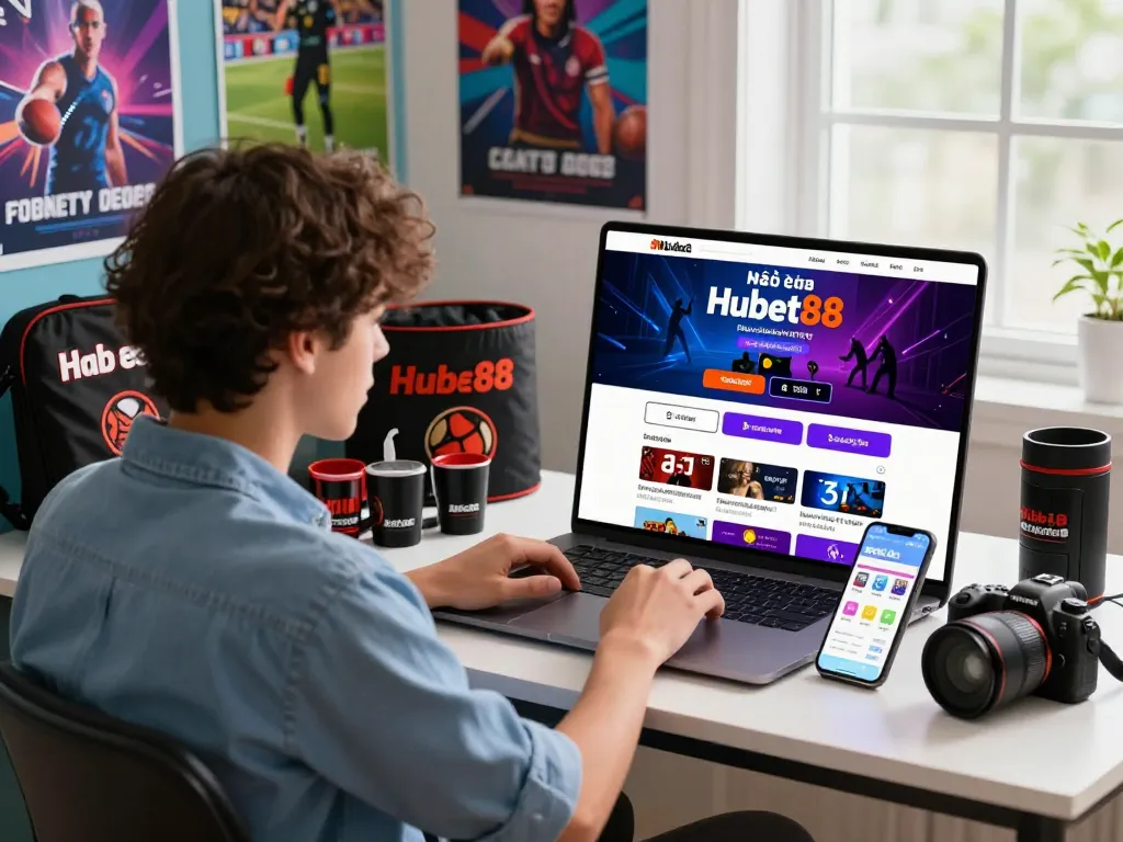 Engaging online betting experience at Nhà cái Hubet88 with vibrant sports options showcased in an inviting atmosphere.