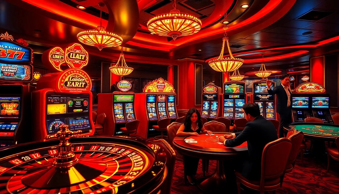 Experience the thrill of winning at a luxurious casino with link alternatif seven77 slots.