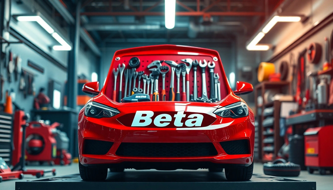 Organiza eficientemente tus herramientas con carros de herramientas Beta, ideales para talleres mecánicos.