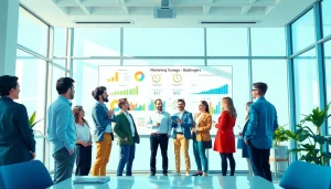 Boost your business with Good Wolf Marketing strategies in an engaging brainstorming session.