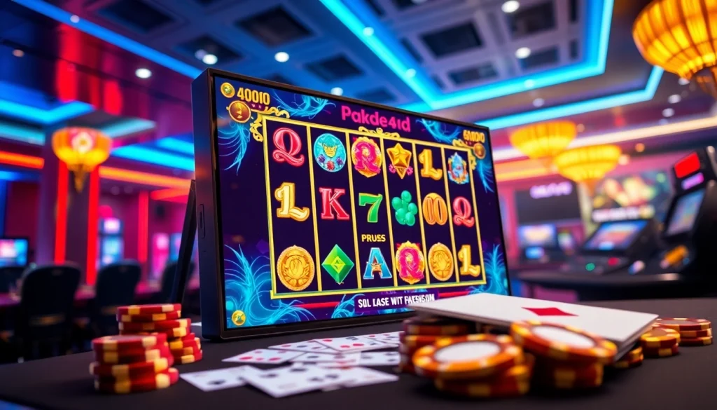 Menangkan jackpot dengan pengalaman bermain pakde4d slot yang mendebarkan di kasino online.