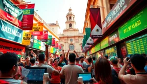 Explore the best sports betting sites Mexico in a vibrant marketplace filled with energy and excitement.