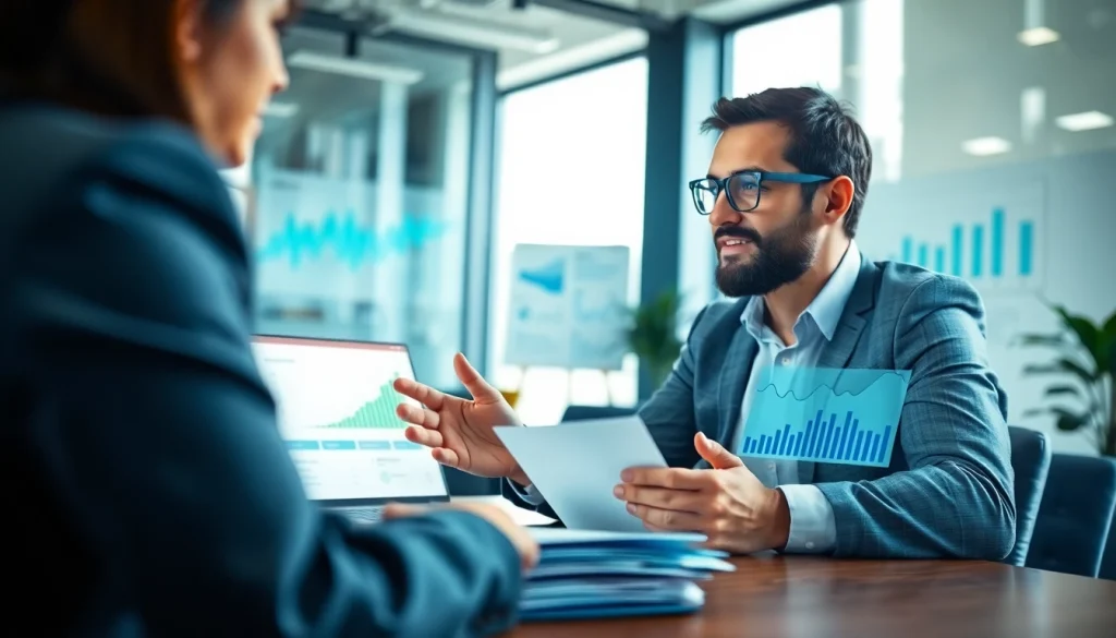 카드 한도 현금화의 중요성을 설명하는 금융 전문가의 모습