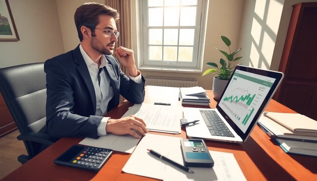 카드 현금화 전문가가 현금화 방법을 분석하는 모습