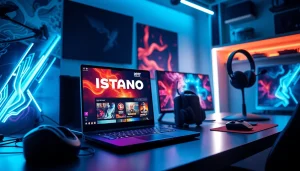 Menangkan permainan dengan istana777 bet di laptop dengan peralatan gaming canggih.