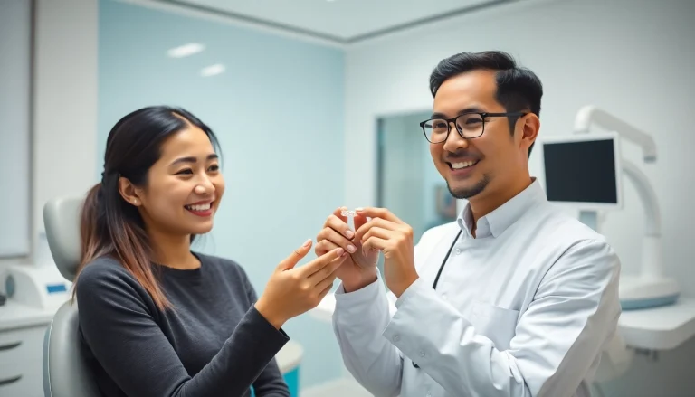 Invisalign treatment in Kuala Lumpur consultation with a friendly orthodontist.