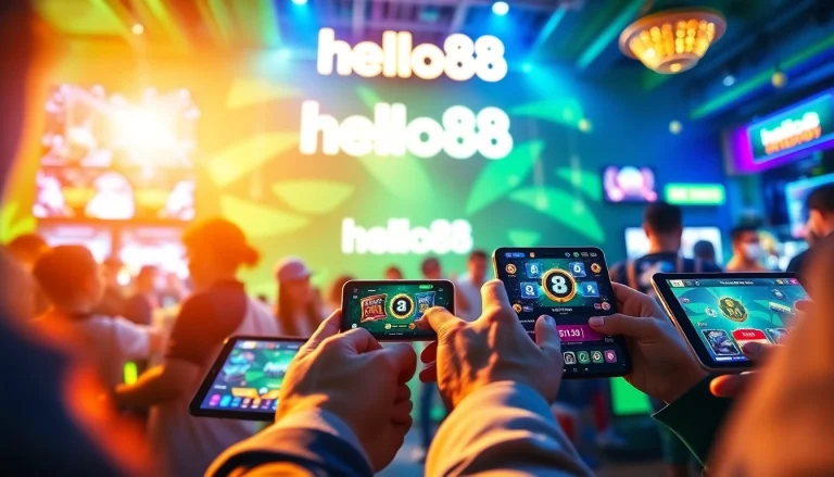 Hello88: Engaging online gaming experience with dynamic visuals and interactive elements.