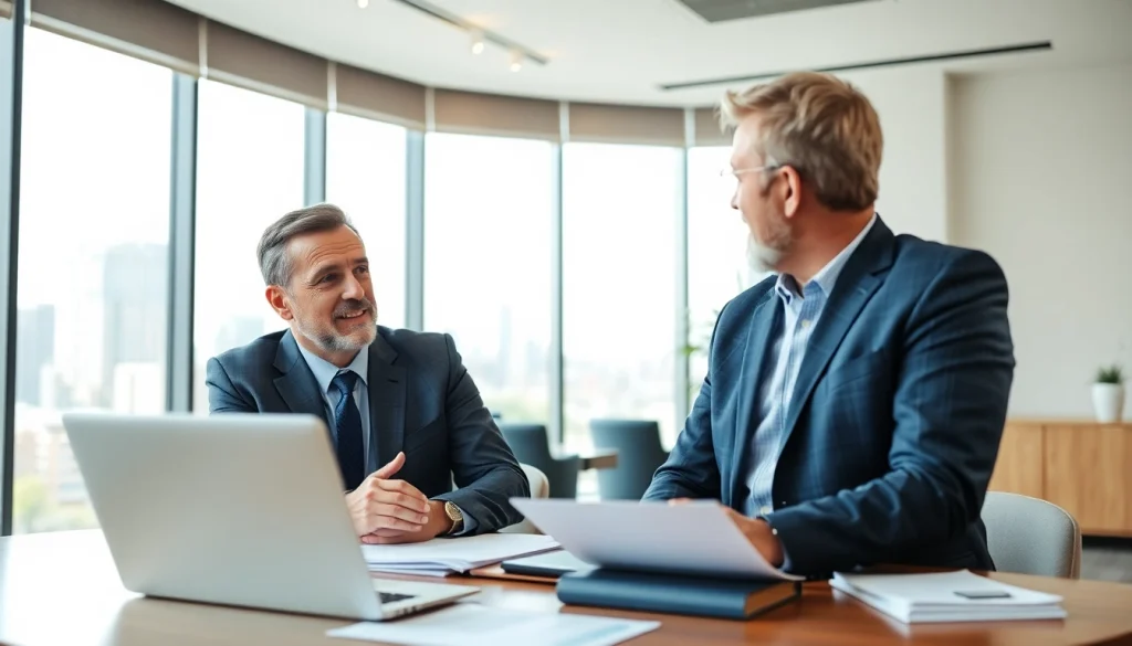 신용카드 현금화를 위한 전문가 상담 장면을 나타낸 이미지