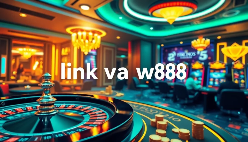 Experience the thrill of wagering at W88 with engaging online gambling visuals.