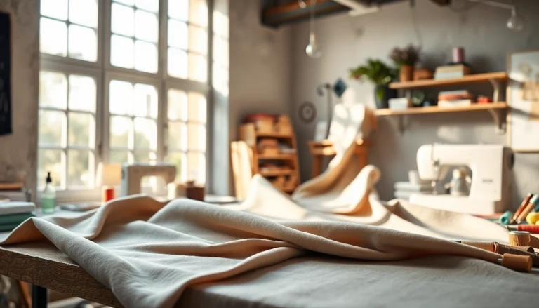 Verken de veelzijdigheid van stretch katoen in deze inspirerende stoffenstudio.