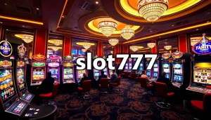 Experience the excitement of slot777 at vibrant casino slot machines.