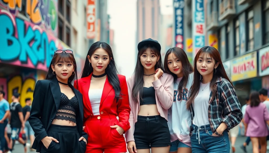 Portrait of blackpink members Jisoo, Jennie, Rosé, and Lisa showcasing their unique styles.