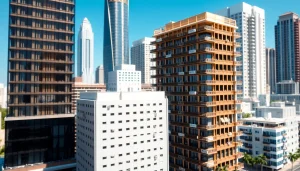 Architekturmodellbau Bonn zeigt eine detaillierte Architekturmodellierung in urbaner Umgebung.