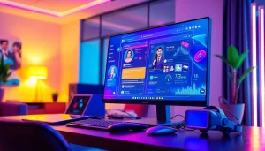 Engaging workspace featuring advanced technology for nsfw character ai chat interactions.