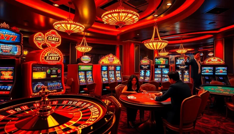 Experience the thrill of winning at a luxurious casino with link alternatif seven77 slots.