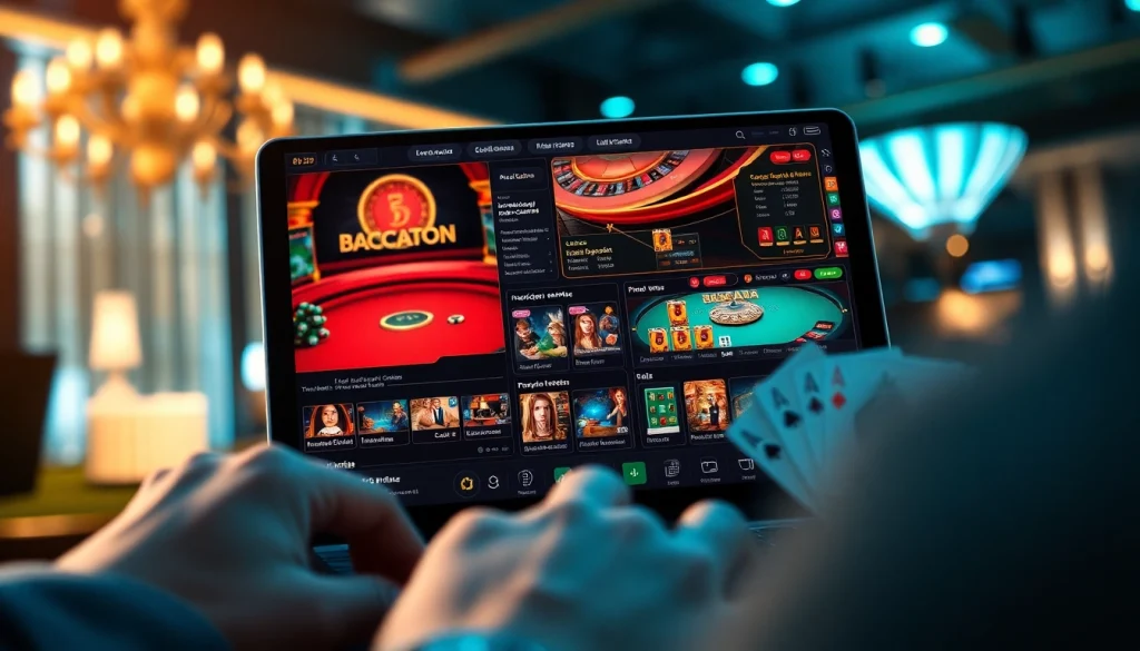 디지털 장치에서 카지노사이트를 강조하여 인터랙티브한 기능과 생동감 넘치는 게임 옵션을 갖춘 최첨단 온라인 카지노 환경을 경험하세요.